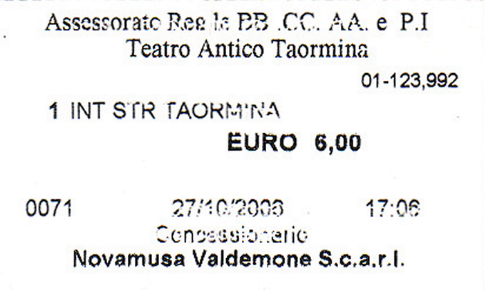 Taormina Griechisches Theater