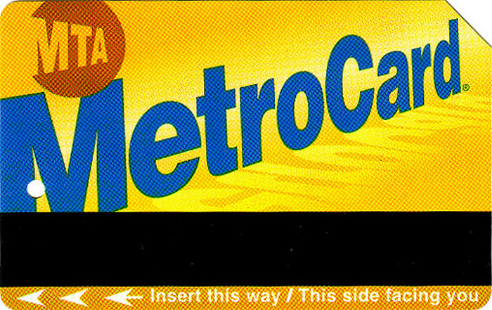 New York City MetroCard 10.-12.11.