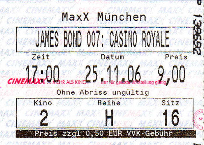 München MaxX: Casino Royale CinemaxX München