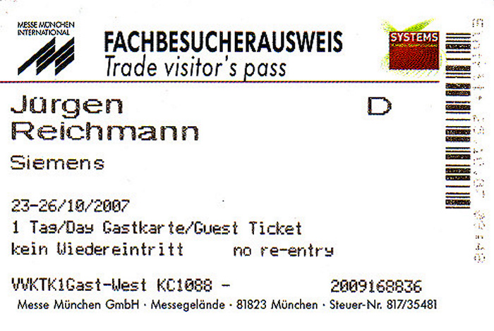 Neue Messe München: Systems 2008