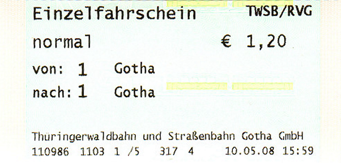 Gotha Straßenbahn