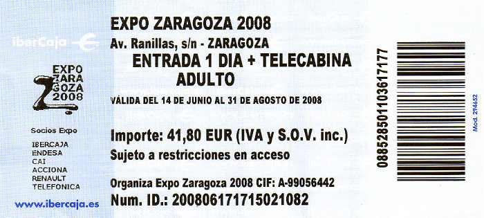 Saragossa EXPO 2008 Zaragoza EXPO Zaragoza 2008