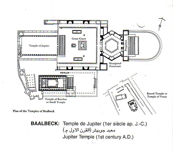 Baalbek Römische Tempel Welterbe Baalbek