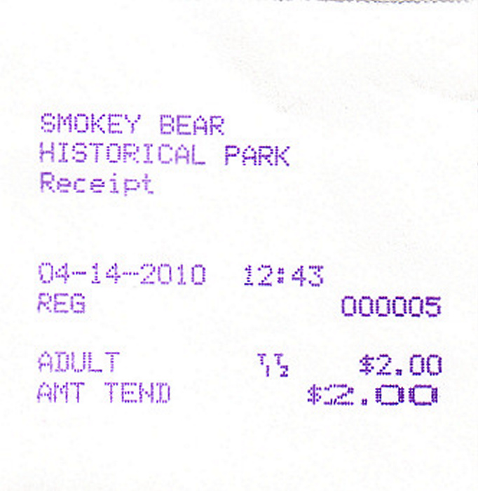 Capitan Smokey Bear Historical Park