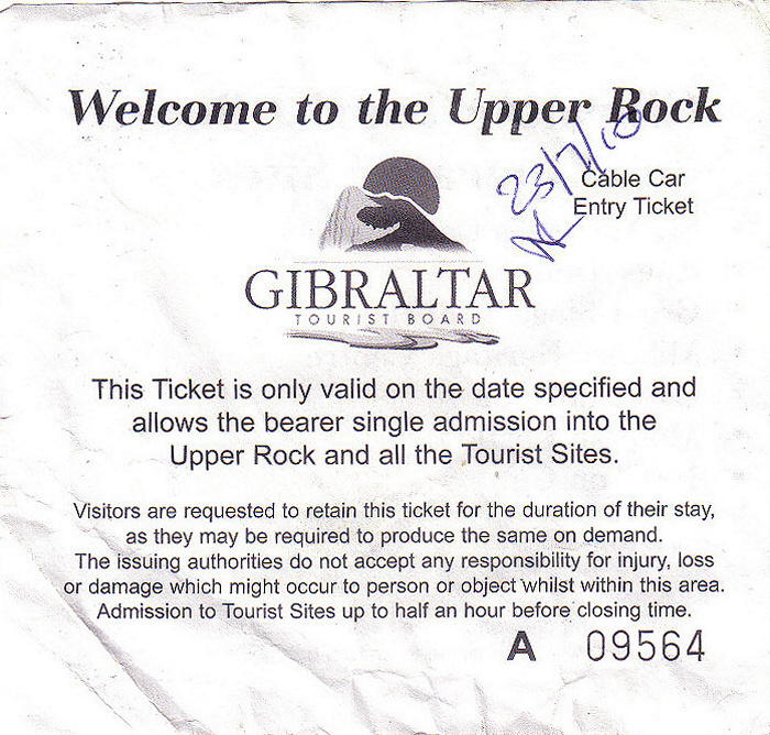 Gibraltar Cable Car, Sehenswürdigkeiten Fels von Gibraltar