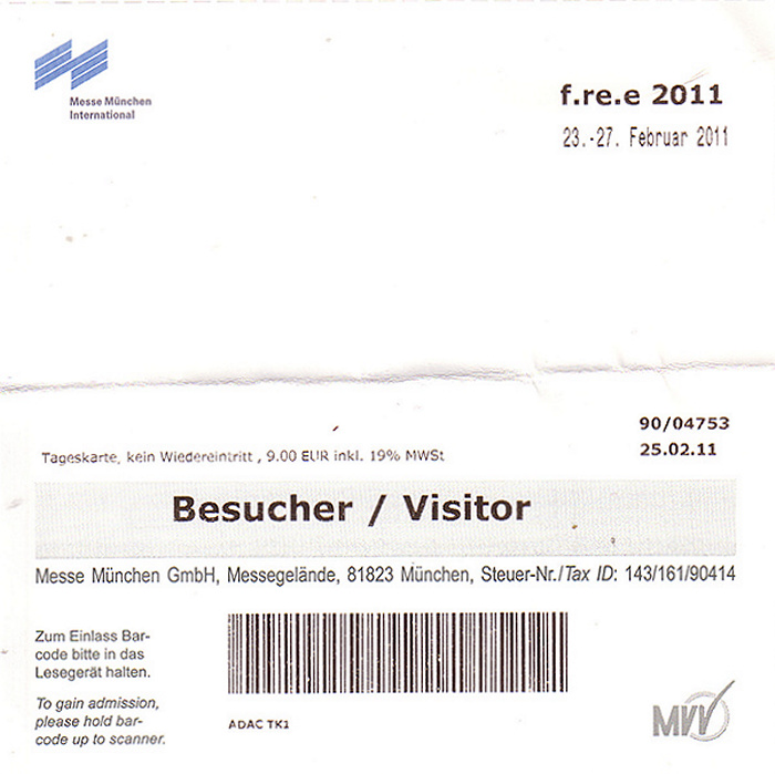 Neue Messe München: f.re.e 2011