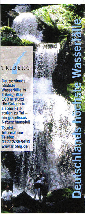 Triberg Wasserfälle Triberger Wasserfälle