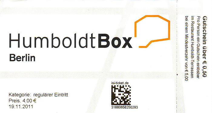Berlin HumboldtBox Humboldt-Box