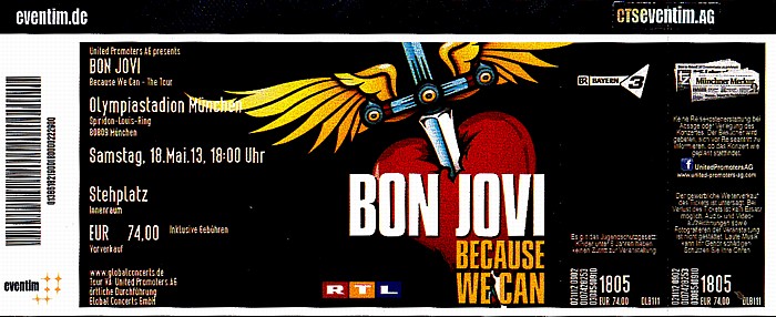 München Olympiastadion: Bon Jovi