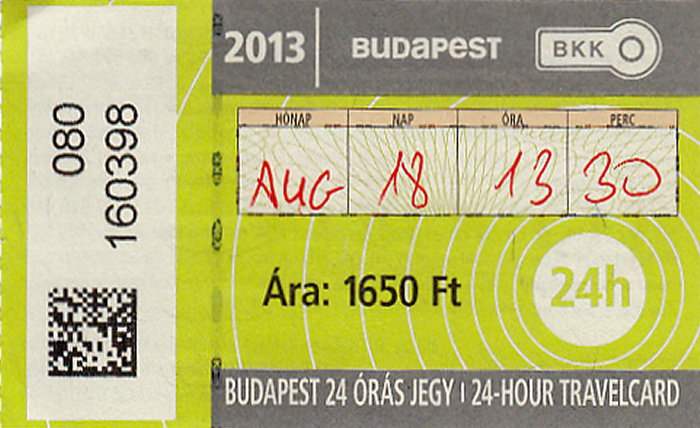 Budapest 24-Stunden-Ticket