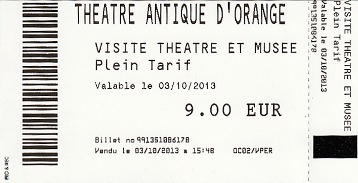 Theater von Orange Antikes Theater