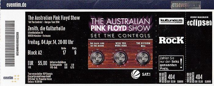 München Zenith: The Australian Pink Floyd Show Zenith Kulturhalle