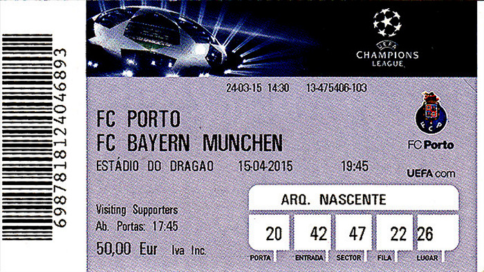 Estádio do Dragão: Champions League-Viertelfinalhinspiel FC Porto - FC Bayern München