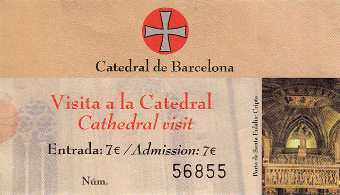 Barcelona Catedral de la Santa Creu i Santa Eulàlia