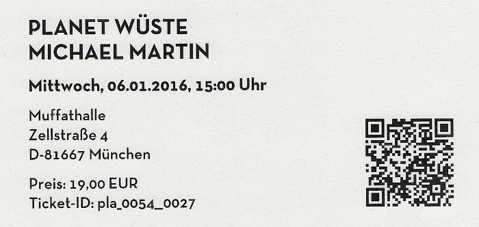 München Muffathalle: Michael Martin - Planet Erde