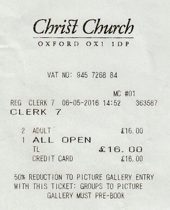Oxford Christ Church College