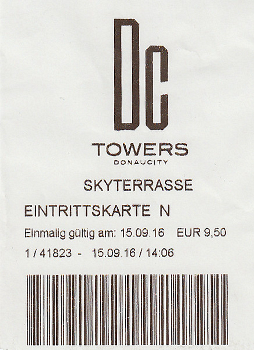 Wien DC Towers Skyterasse DC Tower 1