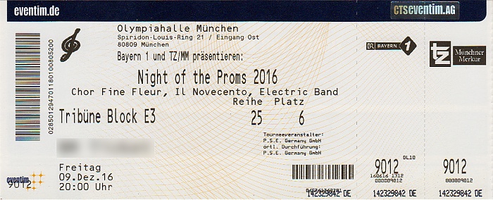 Olympiahalle: Night of the Proms - Simple Minds, Ronan Keating, Natasha Bedingfield, Stefanie Heinzmann, John Miles München
