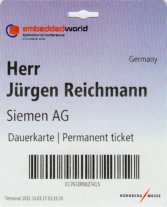 Messe Nürnberg: embedded world