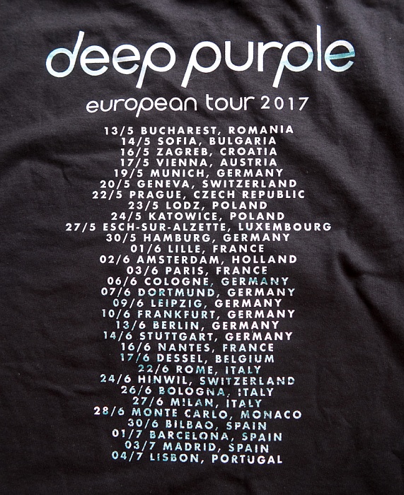 AccorHotels Arena (Palais Omnisports de Paris-Bercy): Deep Purple (+ Monster Truck) Paris
