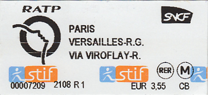 RER Paris - Versailles / Versailles - Paris