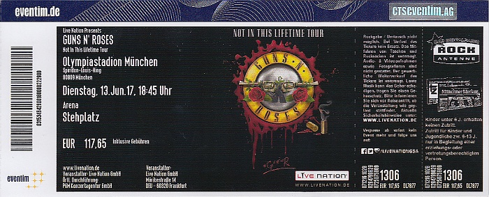 München Olympiastadion: Guns N' Roses