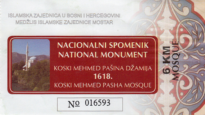 Mostar Koski-Mehmed-Pasha-Moschee Koski Mehmed Pašina džamija