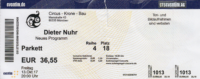 München Circus Krone: Dieter Nuhr