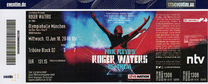 München Olympiahalle: Roger Waters