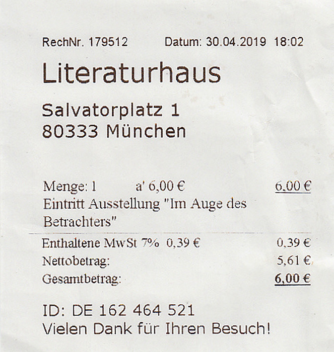 München Literaturhaus: Christoph Niemann - Im Auge des Betrachters 