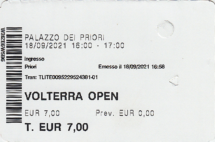 Volterra Open: Palazzo dei Priori, L'acropoli