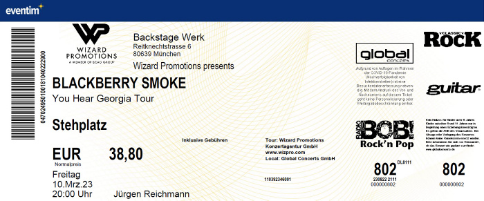 München Backstage: Blackberry Smoke