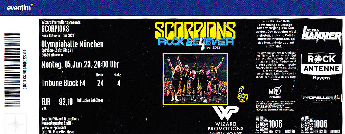 München Olympiahalle: Scorpions